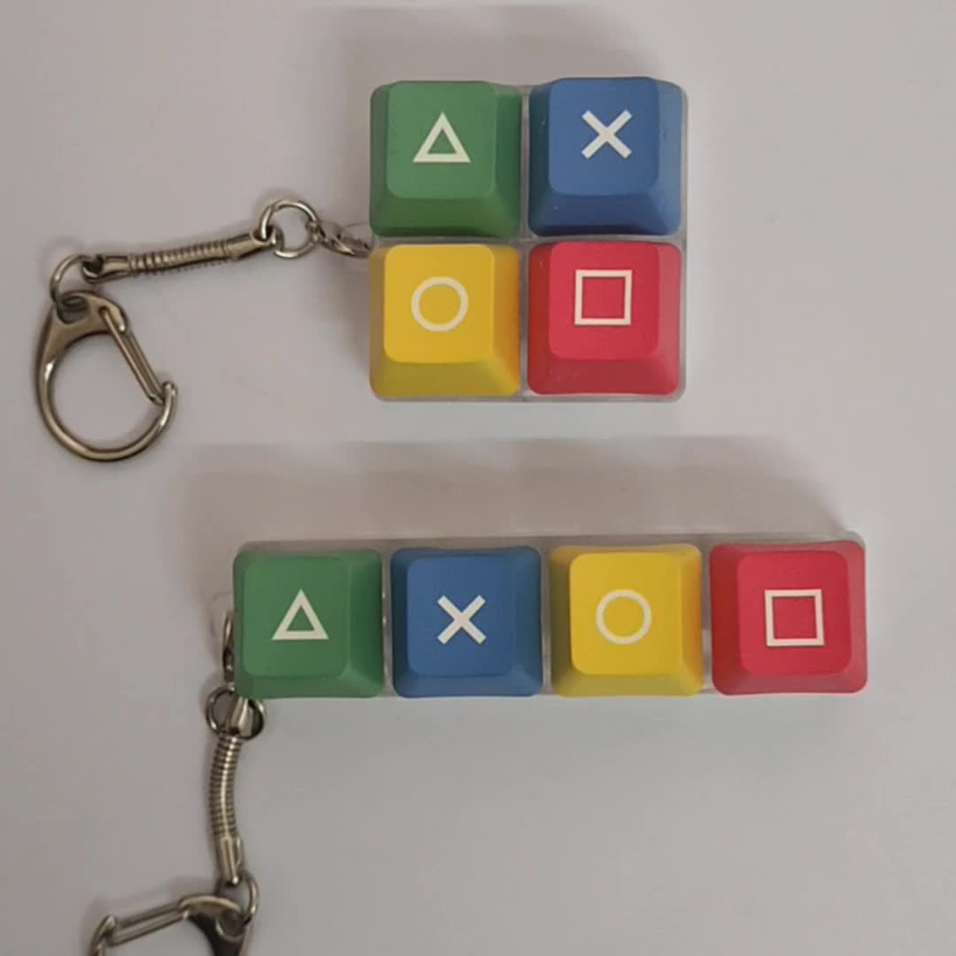 Relaxation Finger Pressure Decompression Mechanical Keyboard Keycaps, Keychains, Key Rings, And Desktop Accessories Good Vibrations