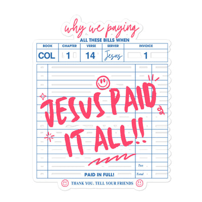 Bubble-free stickers