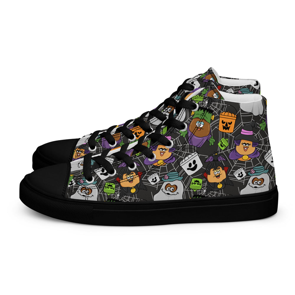 Men’s high top canvas shoes Good Vibrations