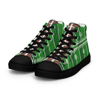 Men’s high top canvas shoes Good Vibrations