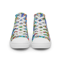 Men’s high top canvas shoes Good Vibrations Adult Super Store