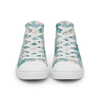 Men’s high top canvas shoes Good Vibrations