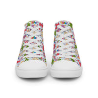 Men’s high top canvas shoes Good Vibrations