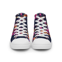 Men’s high top canvas shoes Good Vibrations