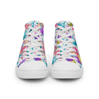 Men’s high top canvas shoes Good Vibrations