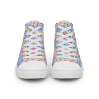 Men’s high top canvas shoes Good Vibrations