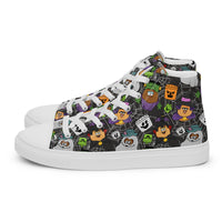 Men’s high top canvas shoes Good Vibrations