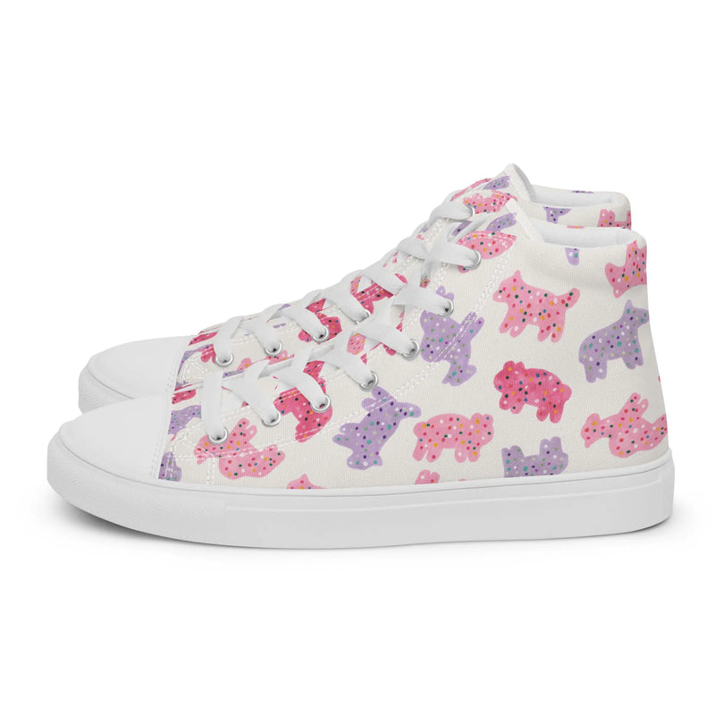 Men’s high top canvas shoes Good Vibrations
