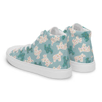 Men’s high top canvas shoes Good Vibrations