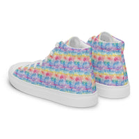 Men’s high top canvas shoes Good Vibrations