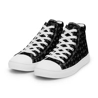 Men’s high top canvas shoes Good Vibrations Adult Super Store