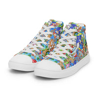 Men’s high top canvas shoes Good Vibrations Adult Super Store