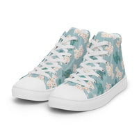 Men’s high top canvas shoes Good Vibrations