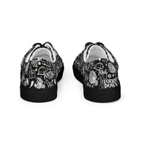 Men’s lace-up canvas shoes Good Vibrations