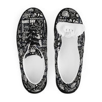 Men’s lace-up canvas shoes Good Vibrations