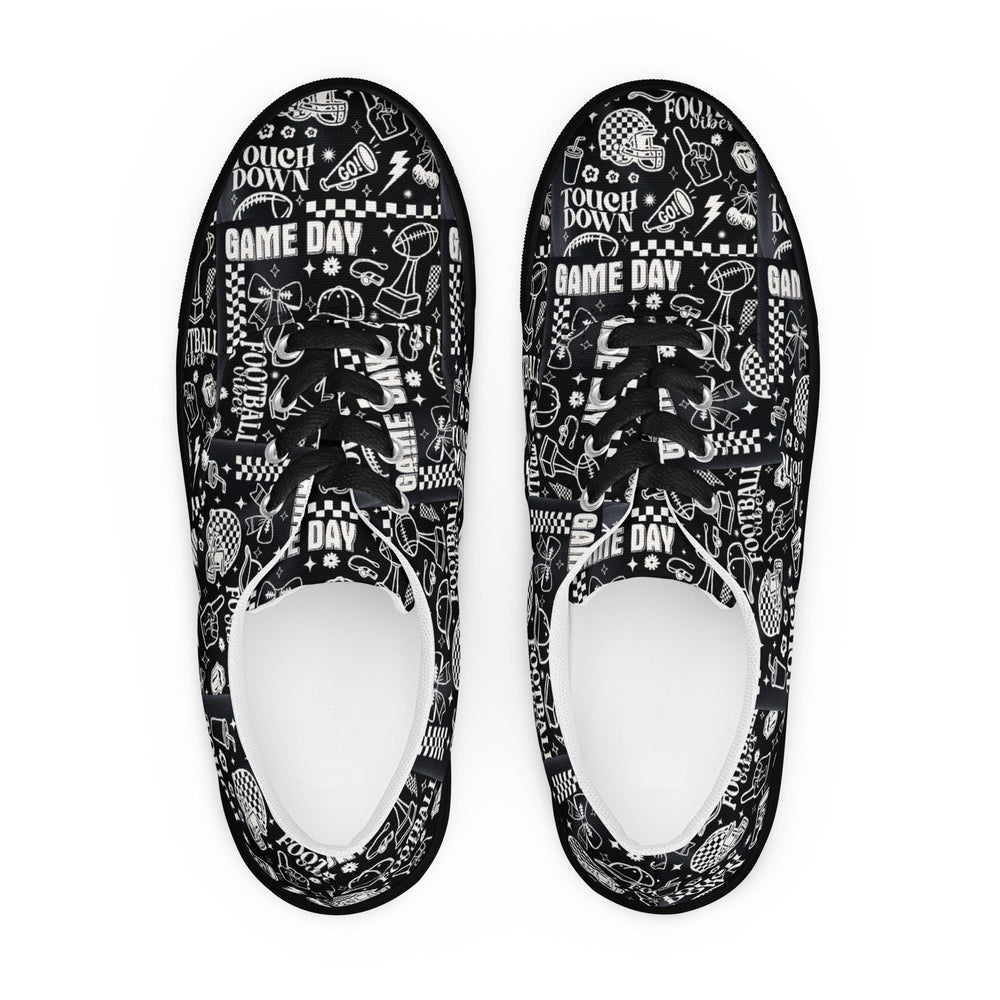 Men’s lace-up canvas shoes Good Vibrations