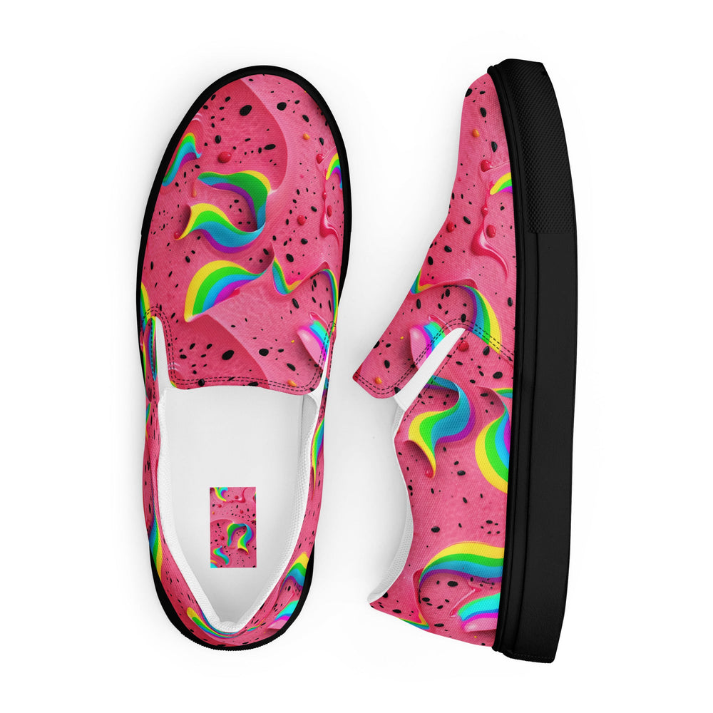 Men’s slip-on canvas shoes Good Vibrations