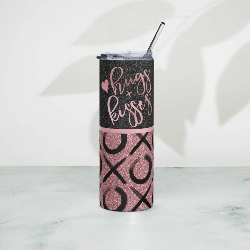 Hugs and Kisses Stainless steel tumbler GOOD Vibrations