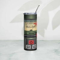 BullShT Stainless steel tumbler GOOD Vibrations
