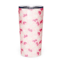 Tapered stainless steel tumbler Good Vibrations
