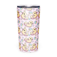 Tapered stainless steel tumbler Good Vibrations