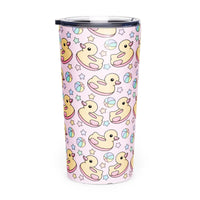 Tapered stainless steel tumbler Good Vibrations