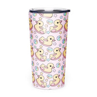 Tapered stainless steel tumbler Good Vibrations