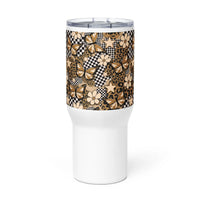 Travel mug with a handle Good Vibrations