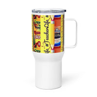 Travel mug with a handle Good Vibrations