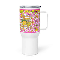 Travel mug with a handle Good Vibrations