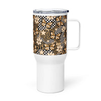 Travel mug with a handle Good Vibrations