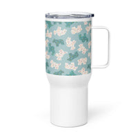 Travel mug with a handle Good Vibrations