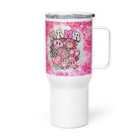 Travel mug with a handle Good Vibrations