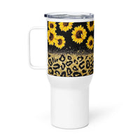 Travel mug with a handle Good Vibrations