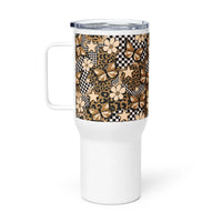 Travel mug with a handle Good Vibrations