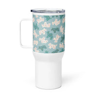 Travel mug with a handle Good Vibrations