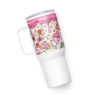 Travel mug with a handle Good Vibrations