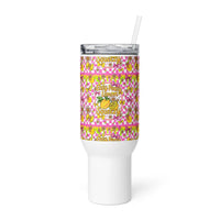 Travel mug with a handle Good Vibrations