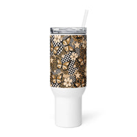 Travel mug with a handle Good Vibrations