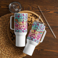 Travel mug with a handle Good Vibrations