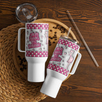 Travel mug with a handle Good Vibrations