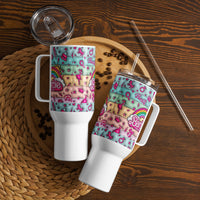 Travel mug with a handle Good Vibrations