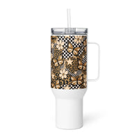 Travel mug with a handle Good Vibrations