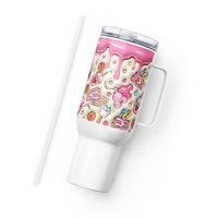 Travel mug with a handle Good Vibrations