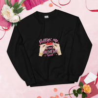 Rolling Valentine Spirit Unisex Sweatshirt GOOD Vibrations