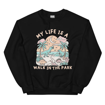 Walk in Park Sweatshirt Good Vibrations Adult Super Store