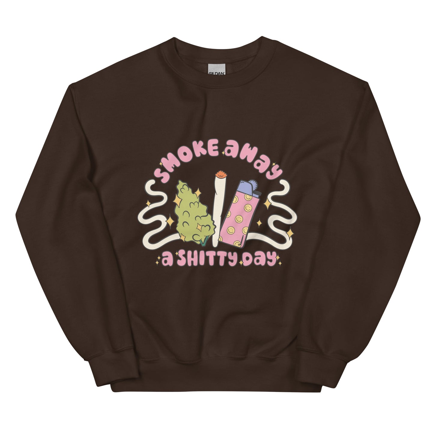 Unisex Sweatshirt Good Vibrations Adult Super Store