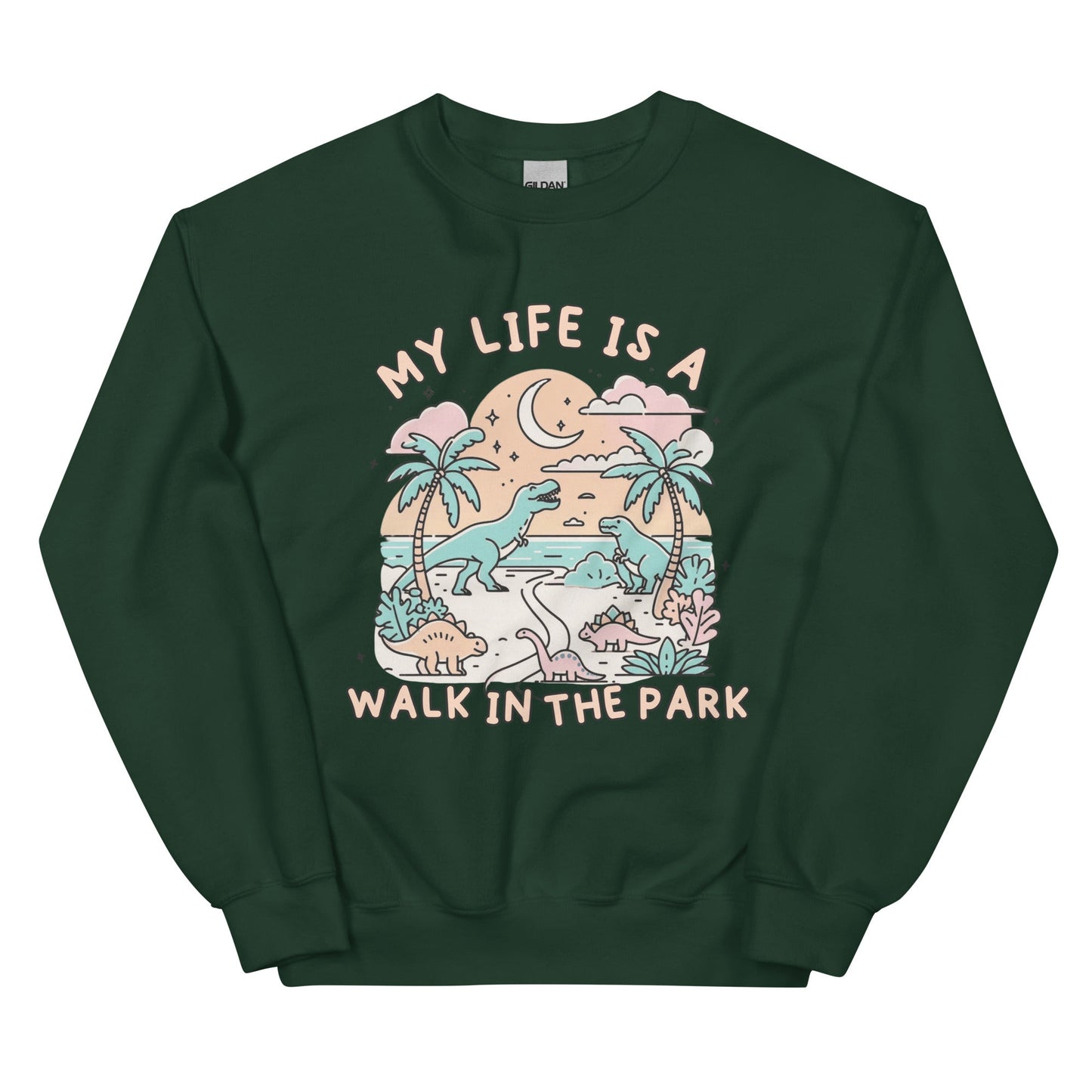 Walk in Park Sweatshirt Good Vibrations Adult Super Store