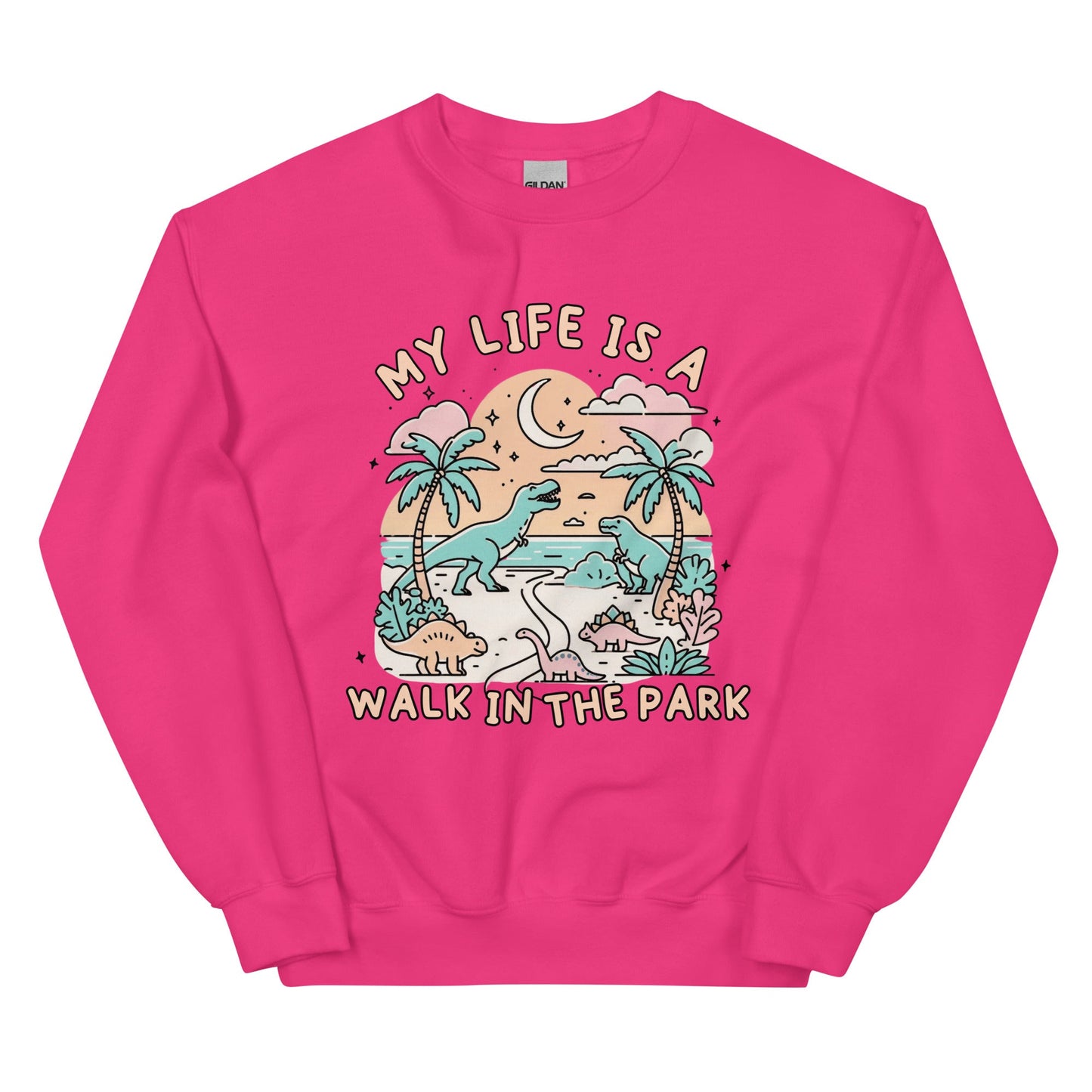 Walk in Park Sweatshirt Good Vibrations Adult Super Store