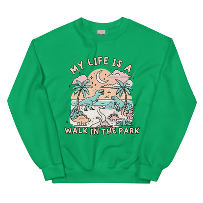 Walk in Park Sweatshirt Good Vibrations Adult Super Store